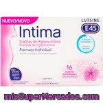 Lutsine E45 Toallitas De Higiene íntima Formato Individual Caja 18 Unidades