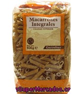 Macarrones Integrales Carrefour 500 G.