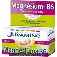 Magnesio+vitamina B6 En Comprimidos Juvamine, Caja 45 Unid.