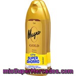 Magno Gel De Baño Gold Pack 2 Botella 550 Ml