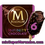 Magnum Helado Mini Infinity Chocolate Caja 6 Uds 300 Gr