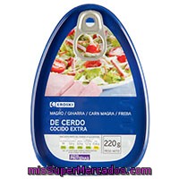 Magro De Cerdo Cocido Extra Eroski, Lata 220 G