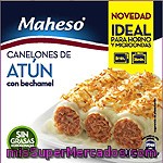 Maheso Canelones De Atún Con Bechamel Para Horno Y Microondas Estuche 300 G