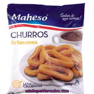 Maheso Churros Lazo Bolsa 500 Gr