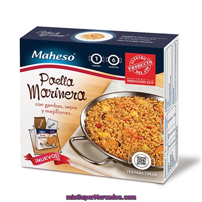 Maheso Paella De Marisco Estuche 455 G