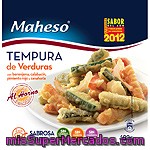 Maheso Tempura De Verduras Berenjena Calabacín Pimiento Rojo Y Zanahoria Bolsa 400 G