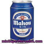 Mahou Sin Cerveza Sin Alcohol Lata 33 Cl