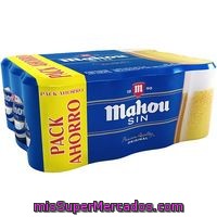 Mahou Sin Cerveza Sin Alcohol Pack 12 Latas 33 Cl