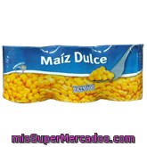 Maiz Dulce Conserva, Hacendado, Bote Pack 3 X 150 G - 450 G Escurrido 420 G
