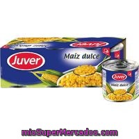 Maiz Dulce Juver, Pack 3x140 G