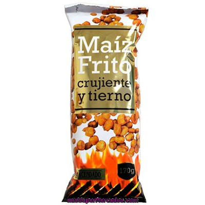 Maiz Frito Crujiente Y Tierno ***le Recomendamos***, Hacendado, Paquete 170 G
