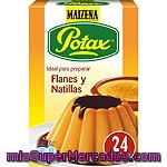 Maizena Potax Preparado Para Flan O Natillas 6 Sobres Para 24 Flanes Estuche 195 G