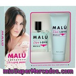 Malu Live Music Eau De Toilette Natural Femenina Spray 100 Ml + Body Lotion Tubo 75 Ml