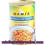 Mamia Garbanzos Con Vegetales Sin Colesterol Lata 400 G