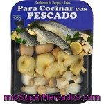 Manchuela Verde Combinado De Hongos Y Setas Para Cocinar Con Pescado Bandeja 175 G