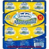 Mantequilla Asturiana, Pack 12x8 G