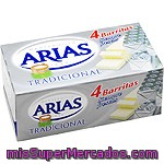 Mantequilla En Barritas Arias Pack 4x62,5 G.