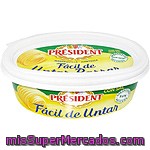 Mantequilla Fácil De Untar Con Sal President, Tarrina 250 G