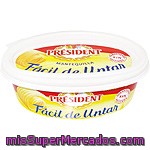 Mantequilla Fácil De Untar Sin Sal President, Tarrina 250 G