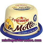 Mantequilla La Motte Con Granos De Sal De Mar Président 250 G.