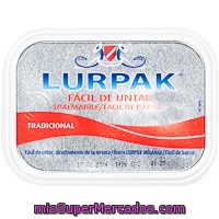 Mantequilla Sin Sal Fácil De Untar Lurpack, Tarrina 200 G