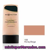 Maquillaje Lasting 108 Max Factor, Pack 1 Unid.