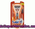 Maquinilla De Afeitar Recargable, 5 Hojas (con Pilas) Gillett Fusion Power 1 Unidad