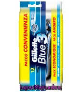 Maquinilla Desechable Gillette-blue 3 12 Ud.