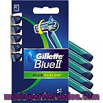 Maquinilla Desechable Gillette Slalom Blue Ii, Pack 5 Unid.