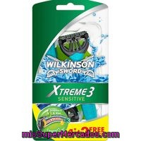 Maquinilla Wilkinson Xtreme 3 Sensitive, Pack 6 Unid.