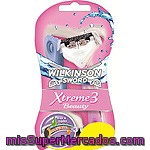 Maquinillas Depilatorias Desechables Xtreme 3 Wilkinson 4 Ud.