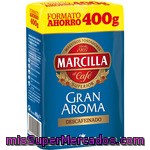 Marcilla Gran Aroma Café Molido Descafeinado Para Cafetera Tradicional Paquete 400 G