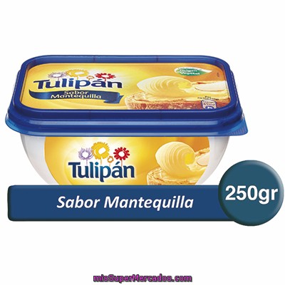 Margarina Sabor Mantequilla Tulipán 250 G.