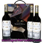 Marques De Riscal Vino Tinto Reserva D.o. Rioja Estuche De Cartón 3 Botellas 75 Cl