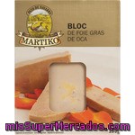 Martiko Bloc De Foie De Hígado De Oca Estuche 130 G