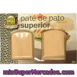 Martiko Paté De Pato Superior 2 X 75 G Envase 150 G