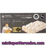 Martin Berasategui Maestro Turronero Turrón De Alicante Calidad Suprema Tableta 250 G