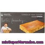 Martin Berasategui Maestro Turronero Turrón De Yema Tostada Calidad Suprema Tableta 250 G