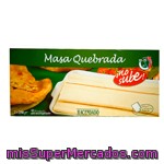 Masa Hojaldre Congelada  Quebrada 2 Laminas (la Que No Sube), Hacendado, Paquete 500 G