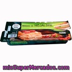 Masa Hojaldre Refrigerada, Hacendado, Pack 2 U- 520 G