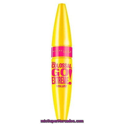 Mascara Pestañas Colossal Go Extreme (volumen Mas Extremo), Maybelline, U