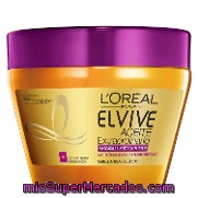 Mascarilla Aceite Extraordinario Para Cabellos Rizados, Secos L'oréal-elvive 300 Ml.