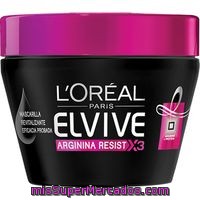 Mascarilla Arginina Resist Elvive, Tarro 300 Ml