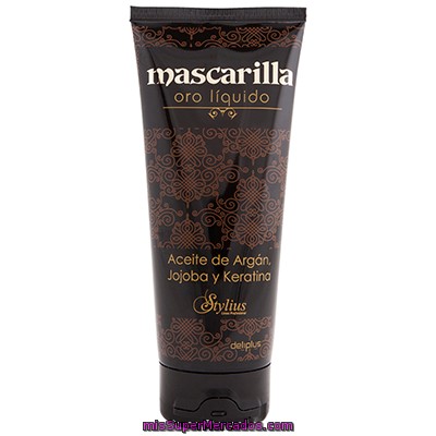 Mascarilla cabello oro liquido stylius, deliplus, 200 cc, precio actualizado en todos los supers