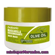 Mascarilla capilar desenredante con aceite oliva babaria 250 ml., precio actualizado los supers