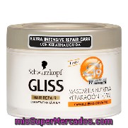 Mascarilla Nutritiva Para Cabello Seco/dañado Gliss 200 Ml.