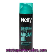 Mascarilla Sin Aclarado Con Aceite De Argán Nelly 150 Ml.