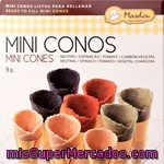 Masdeu Mini Conos Listos Para Rellenar Sabores Surtidos Caja 59 G