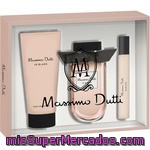 Massimo Dutti In Black Her Eau De Toilette Natural Femenina Spray 80 Ml + Body Lotion Tubo 100 Ml + Miniatura Eau De Toilette 15 Ml