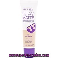 Matte Foundation N` 200 Rimmel, Pack 1 Unid.